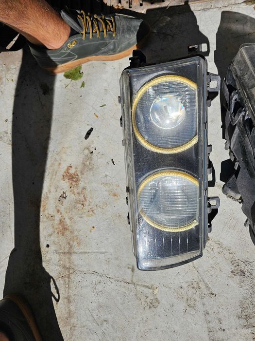 бмв е36, километраж, задна броня, подкалници, фарове, греди за тавана