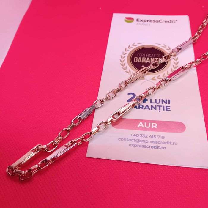 Lant aur 14k 18.67g (Ag4 Dacia B50624.1)-Garantie 2 Ani