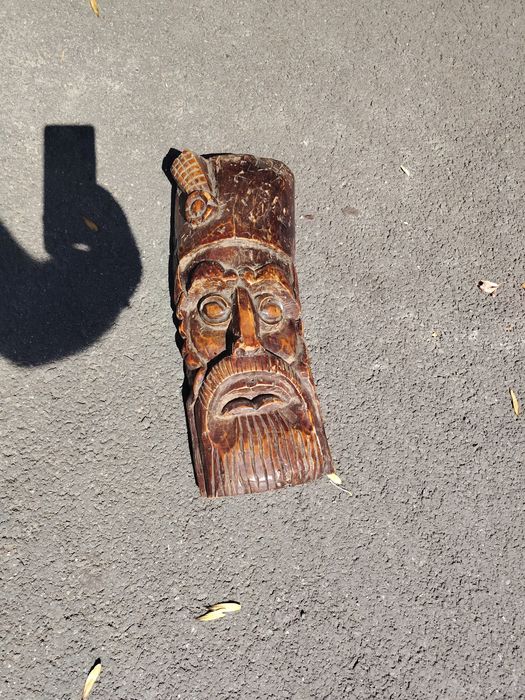 Sculptura lemn Mihai Viteazul