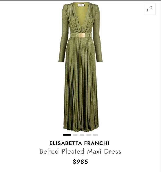 FINAL SALE - Рокля официална Elisabetta Franchi