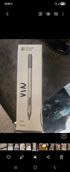 Microsoft Surface Pen – сребърен стилус за Surface устройства
