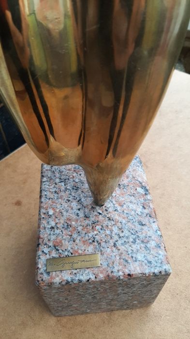 Sculptura bronz soclu marmura sau,schimb