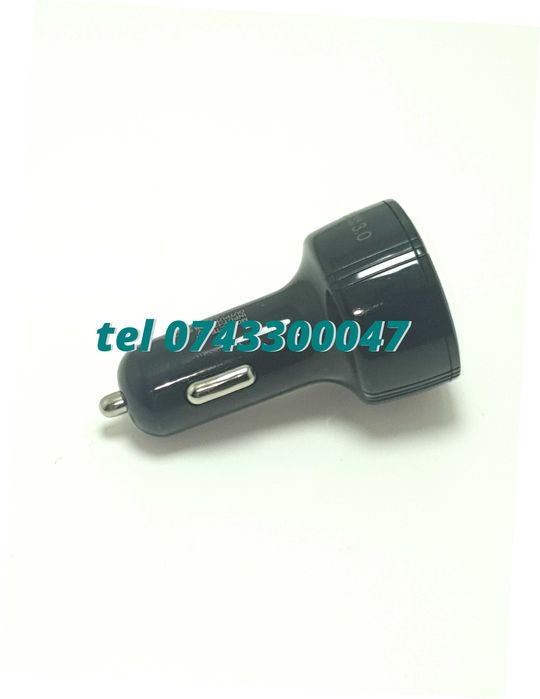 Incarcator Masina Auto 4 Porturi Bricheta Usb Qc Incarcare Rapida