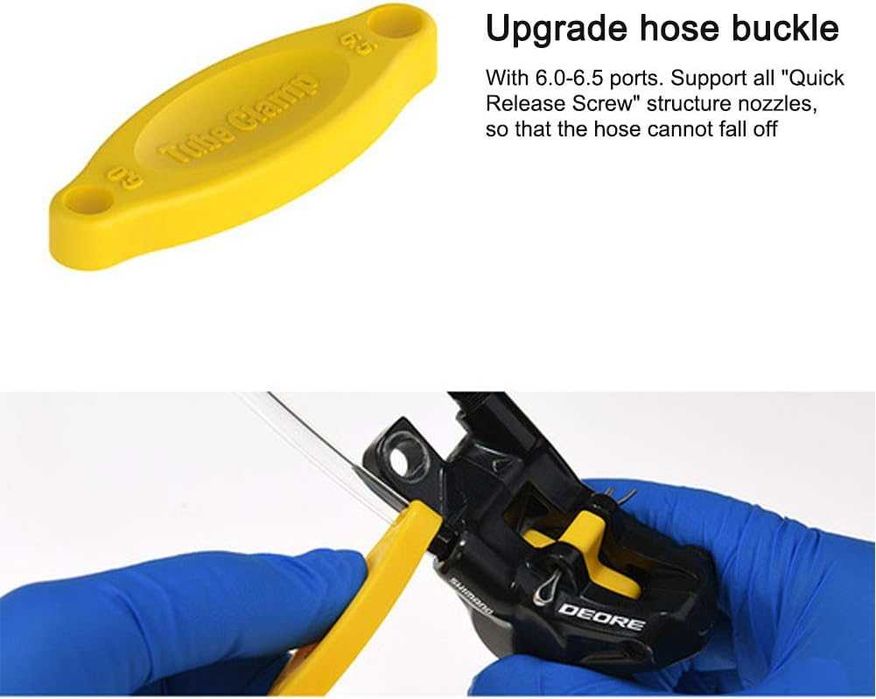 Комплект за обезвъздушаване на хидравлична спирачка на велосипед