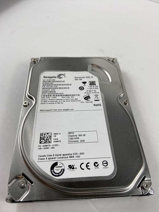 Hard Disk PC 500 GB Hdd 1 TB 3.5" Seagate BARRACUDA 7200.12 ST3500413AS (Server/NAS/Consola/DVR)