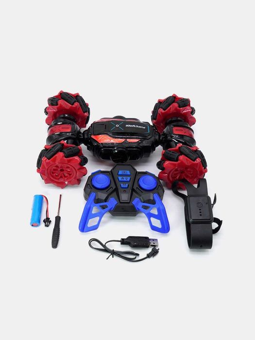 Машинка на радиоуправления с возможностью бокового дрифта , гибкая