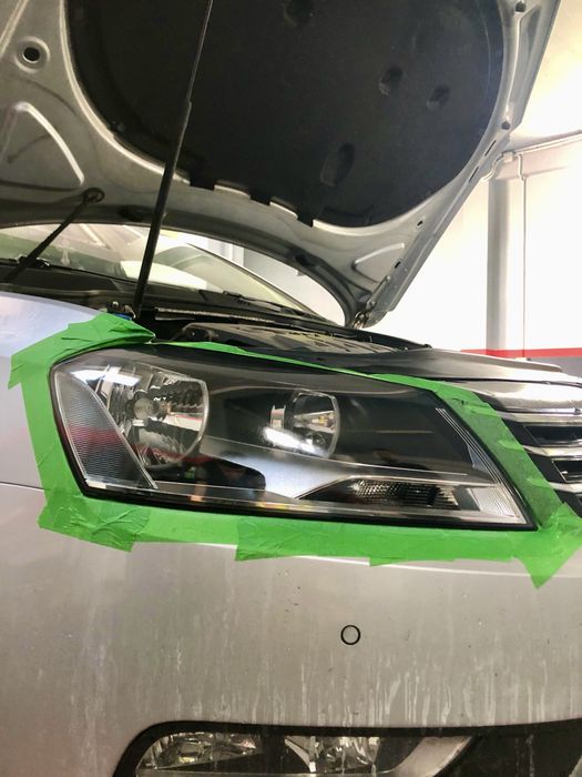 Polish faruri prin polimerizare