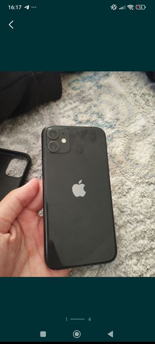 Черный айфон 11 128гб
