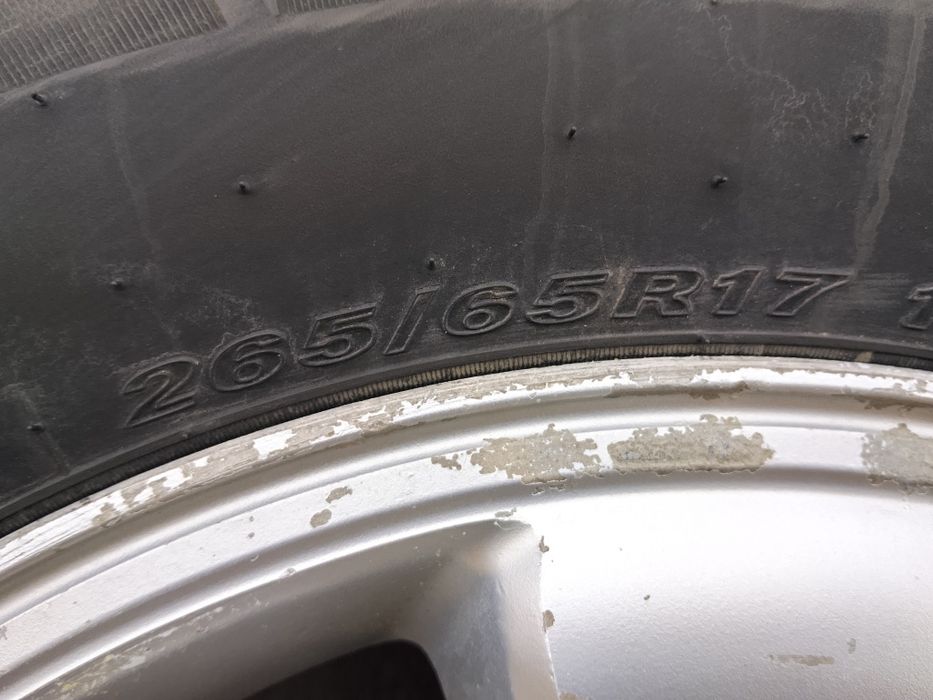Диски комплект покрышка 265/65/17