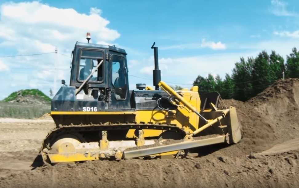 Услуги бульдозера Шантуй SD16. Планировка участков. Работа в КХ