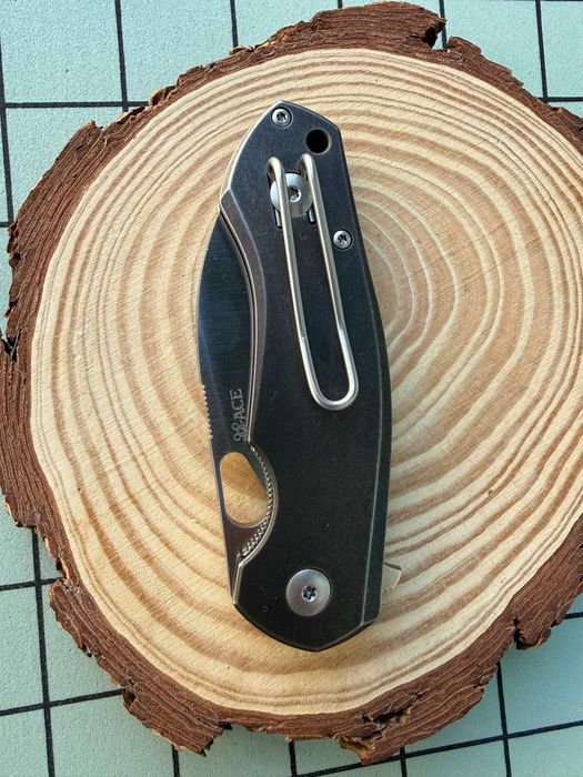GiantMouse ACE Biblio Ti – Green Micarta (Lamnia Exclusive)