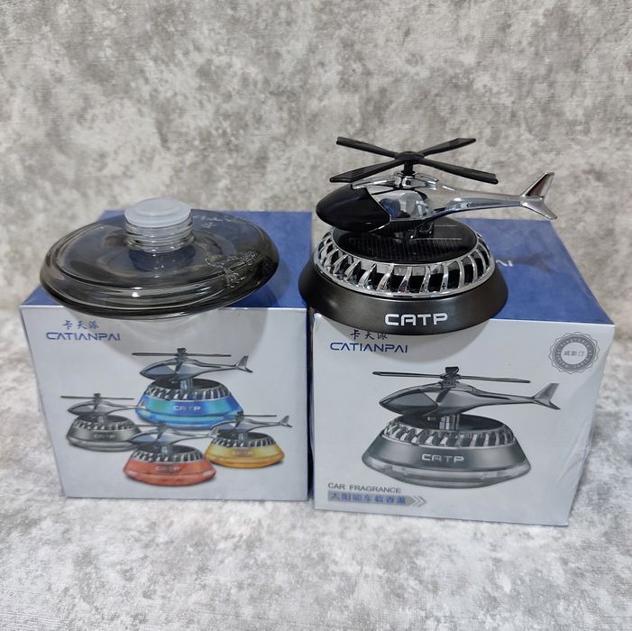 Вертолет освежитель воздуха (крутиться на солнце) отличный запах !!!