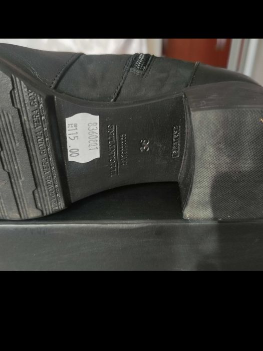 Дамски боти от естествена кожа