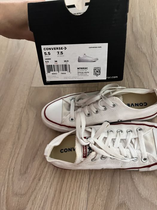 Converse alb marime 38