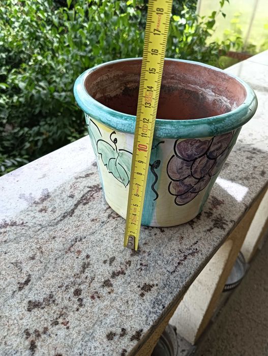 jardiniera portelan  obiecte decor terasa