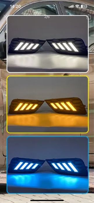 Птф (ход огни) Skoda Rapid