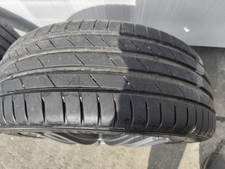 Jante roti 5×112 r17 Skoda ,Audi ,Seat vw ,golf 5 6 7 8 passat Cc + anvelope 225 45 r17 vara dot 2023