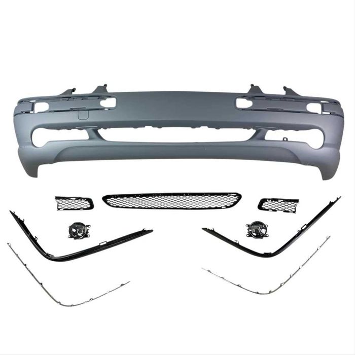 Предна броня за Mercedes E-Class W210 (2000-2002) - AMG look.НА СКЛАД!