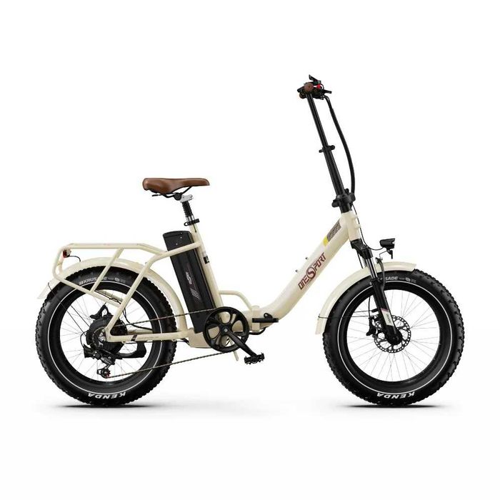 Електрически велосипед ONESPORT OT16 Max | 1x500W | 48V 18Ah | 50км/ч - бежов