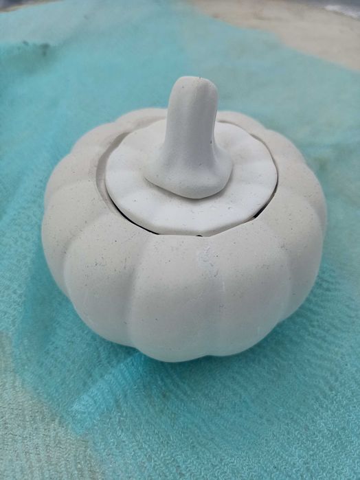 Гипсовые тыквы, Хэллоуин, домашний декор, украшение осени