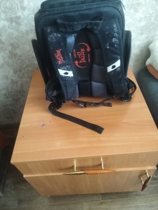 Рюкзаки и сумка.