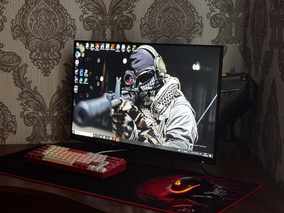 Игровой монитор 144Hz IPS + Кронштейн в комплекте