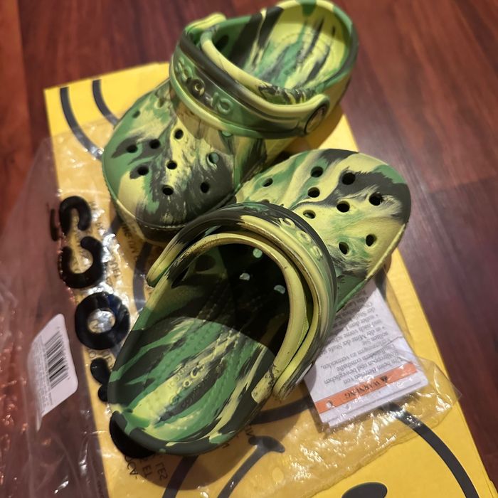 Slapi pt copii, marca Crocs, in stare perfecta, marimea C7