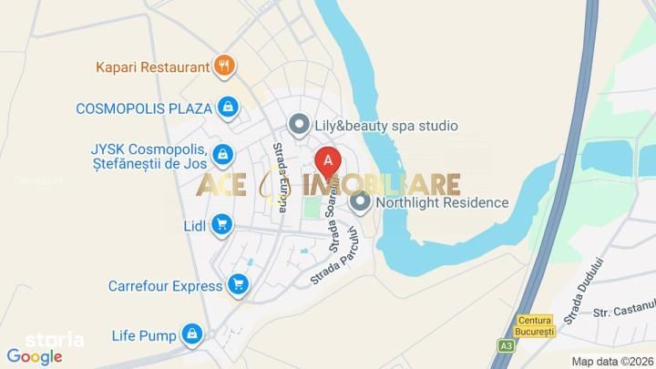 3 Camere de inchiriat | Cosmopolis | Mobilat & Utilat | Loc de parcare