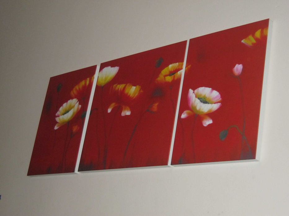 3 бр. картини Макове
