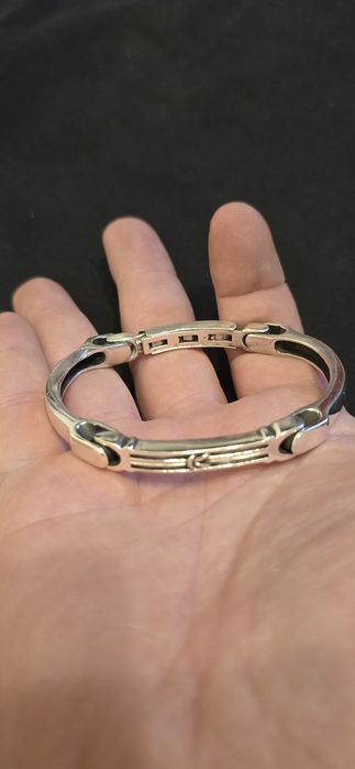 Brățară argint masivă