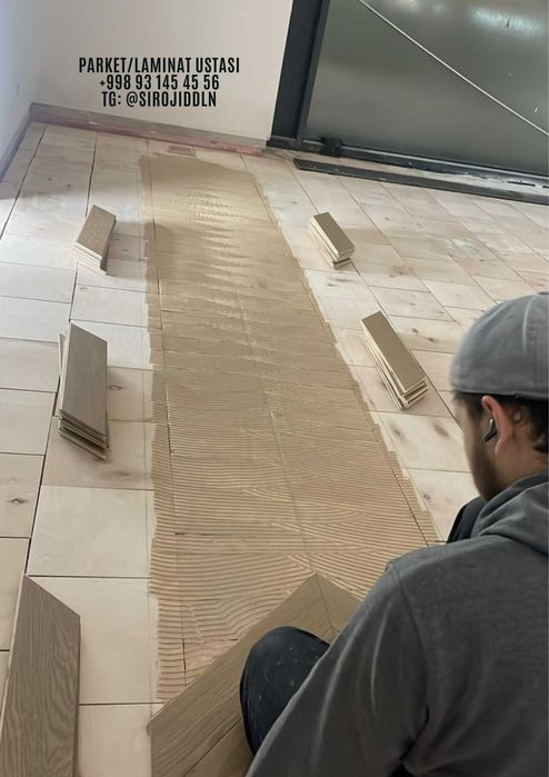 Parket, laminat terish xizmati