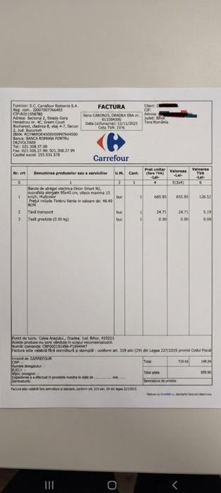Banda de alergat ultra compactă