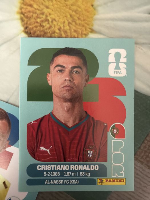 Panini стикер Роналдо