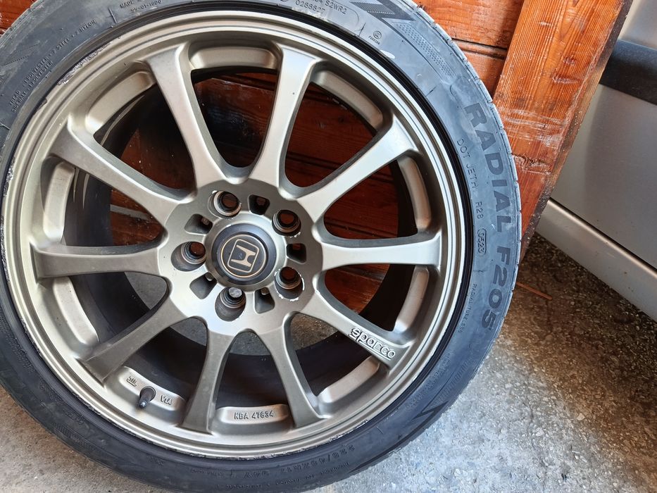 Sparco Drift  17  ET 48 - 8J  с нови гуми!!!