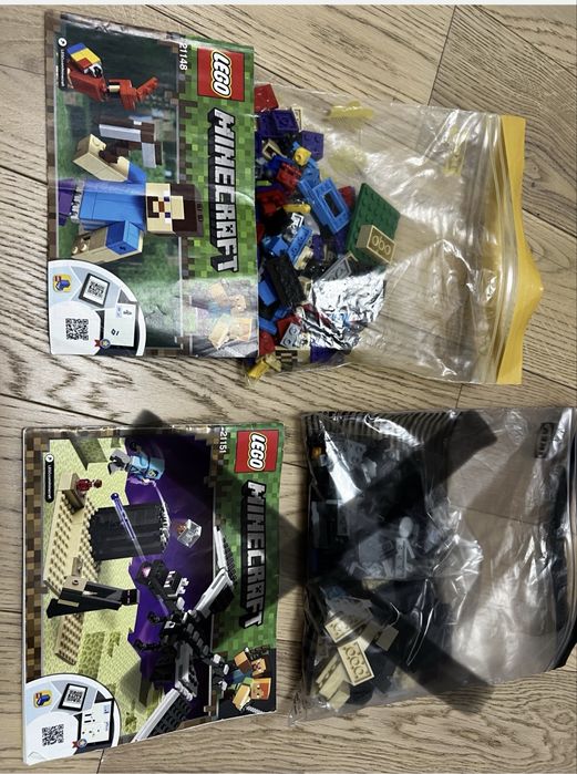 2 Seturi Lego Minecraft - Alex si Steve