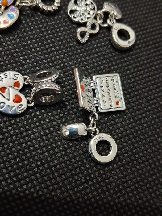 Pandantive argint pentru brățară Pandora sau colier