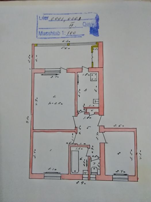 Продаётся 3-х комн-я квар-ра на Эшангузаре. Эшонгузарда квартира 3хона