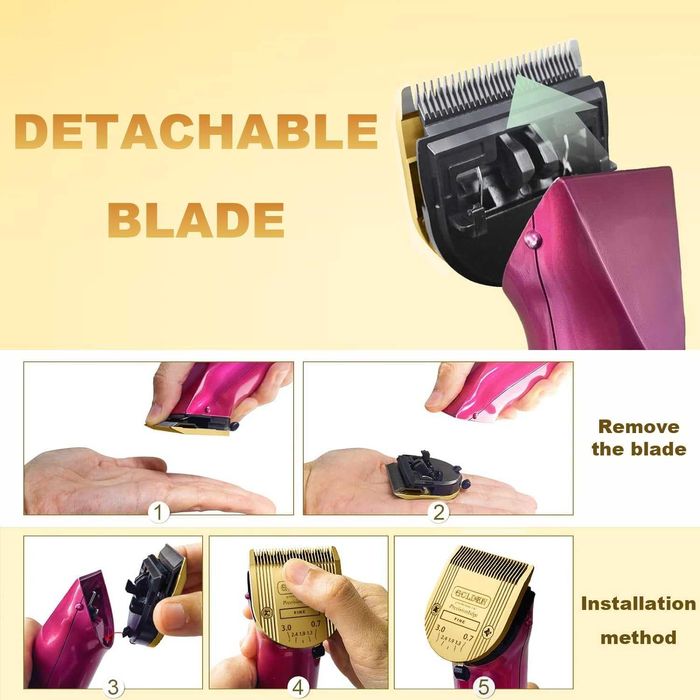 Резервни ножчета за подстригване на кучета BESTBOMG 5 в 1