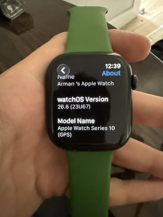 Apple watch 10 gps
