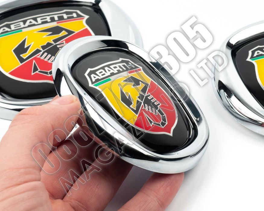 Емблема за Фиат Абарт 95 мм 100 мм 120 мм Fiat Abarth Скорпион