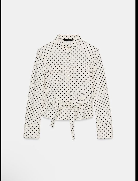 Сет пола и риза на точки Zara polka dot