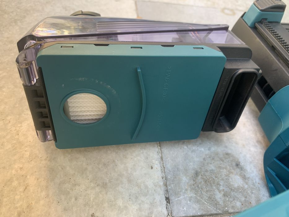 Makita DX08/36V/система за прахо улавяне/хепа