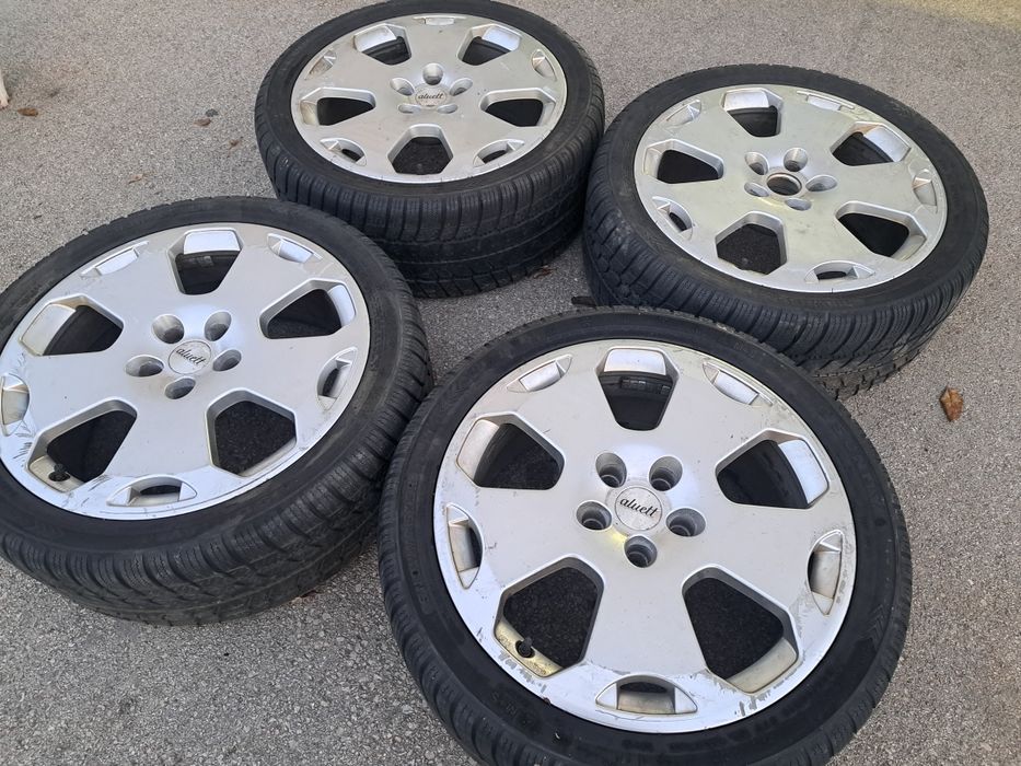 5х112/18 с гуми Ауди VW Шкода Сеат Мерцедес 5x112/18 Mercedes Audi