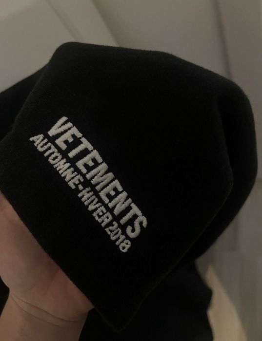 Hanorac vetements split zip up