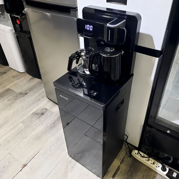 Скидка,напольный кулер AIWA с чайным сервизом,оригинал