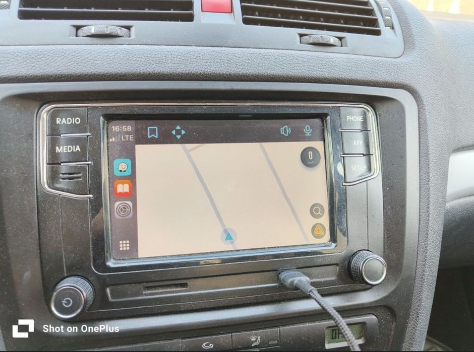 Navigație VW CarPlay IOS