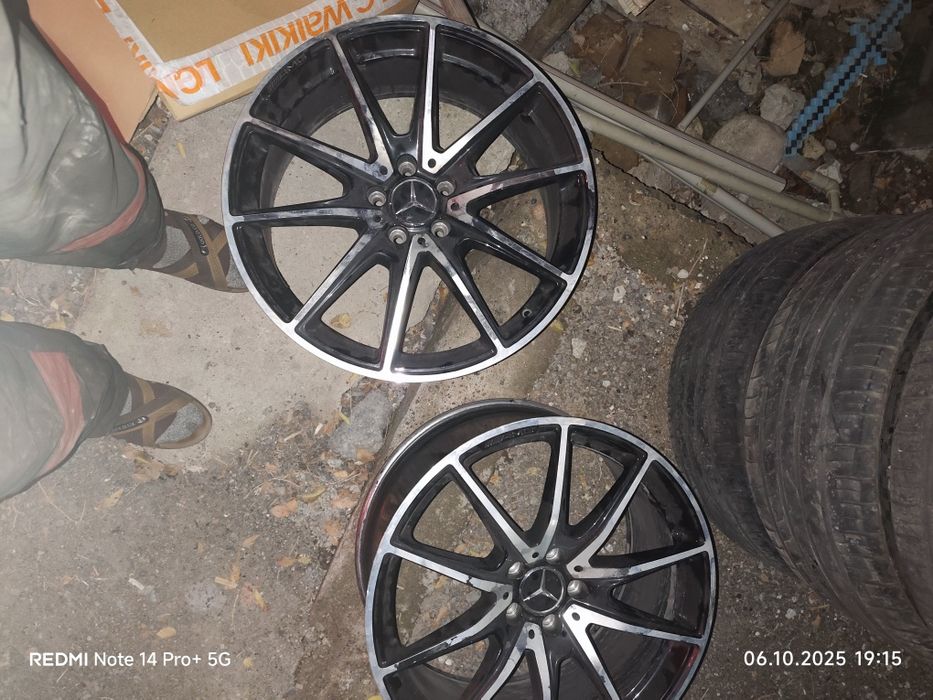 Продам диски с резиной летней R20