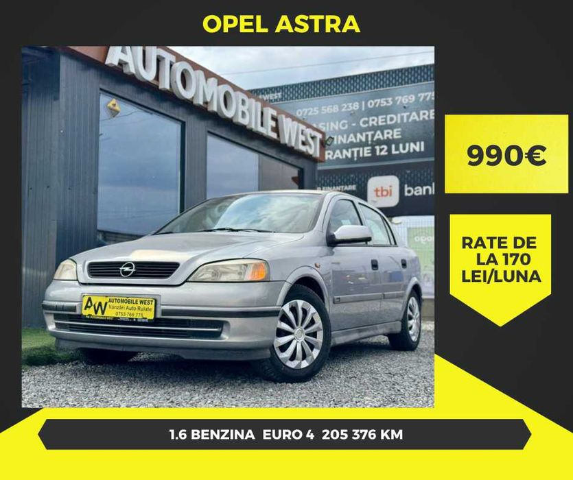 Opel Astra H 2001 1.6 benzina