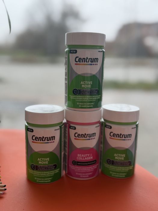 Центрум витамини Колаген и Актив мув