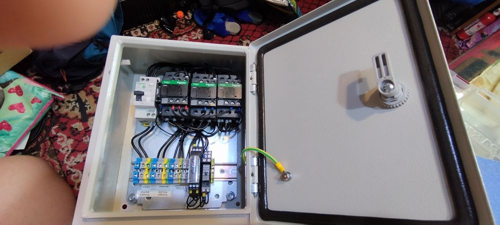 Backup box monofazat